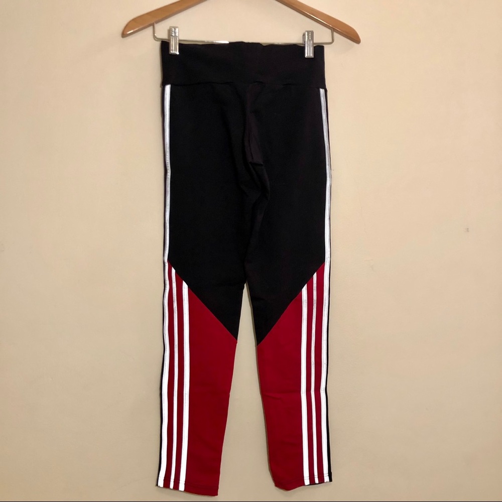BrasilSul Leggings Black, Red, Reflective Stripes